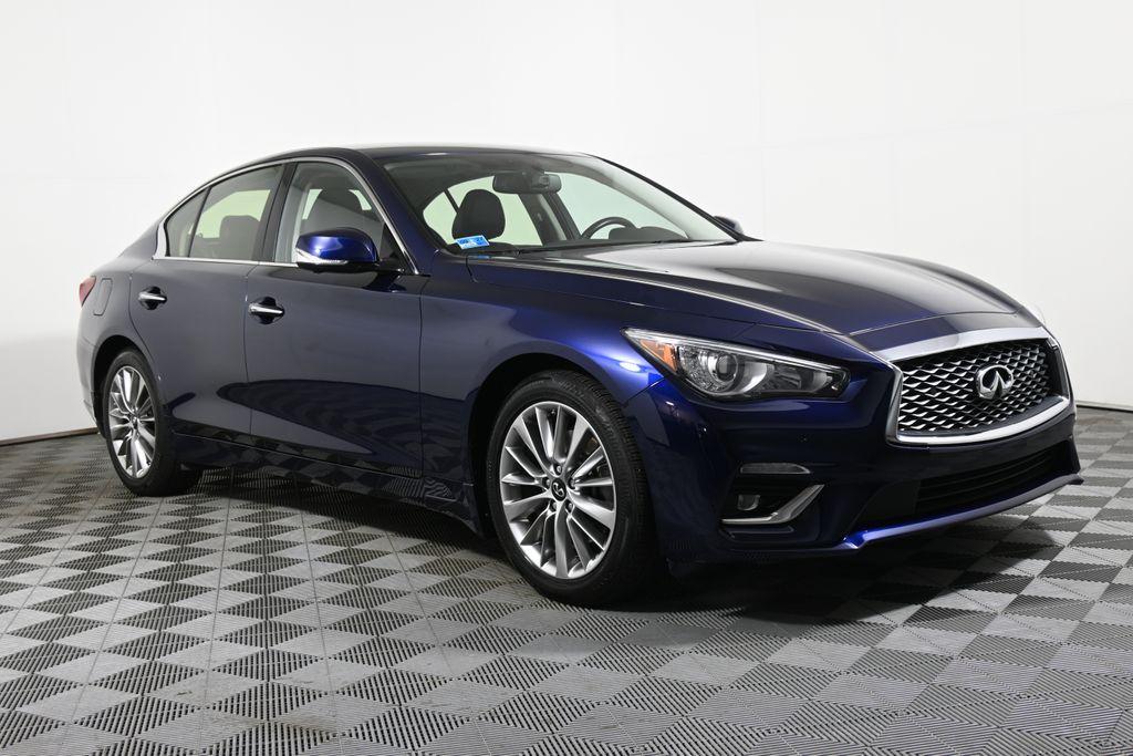 used 2022 INFINITI Q50 car, priced at $27,979