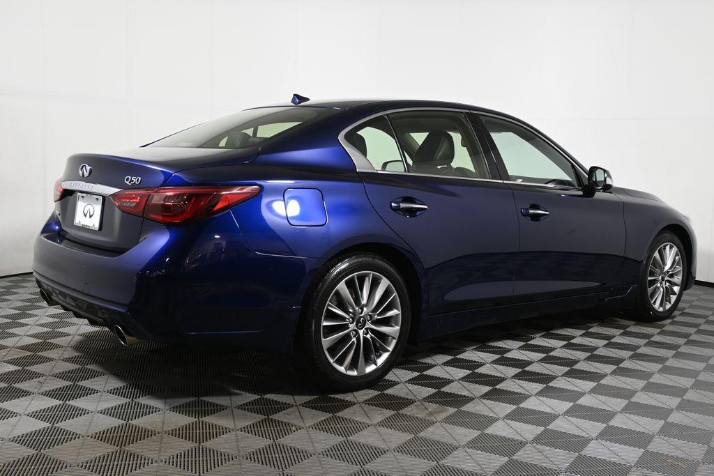 used 2022 INFINITI Q50 car, priced at $27,979