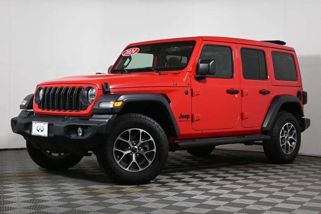 used 2024 Jeep Wrangler car, priced at $39,979