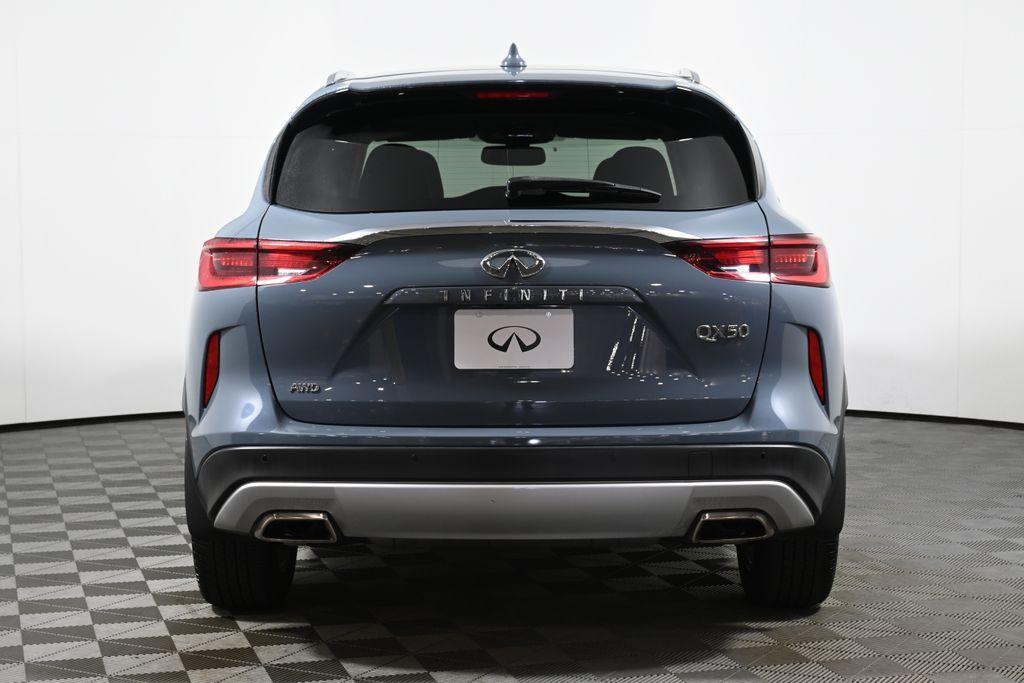 used 2022 INFINITI QX50 car, priced at $30,979