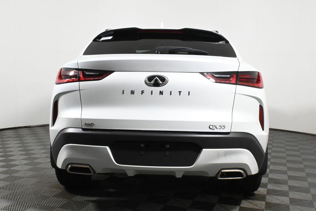 new 2025 INFINITI QX55 car, priced at $58,080