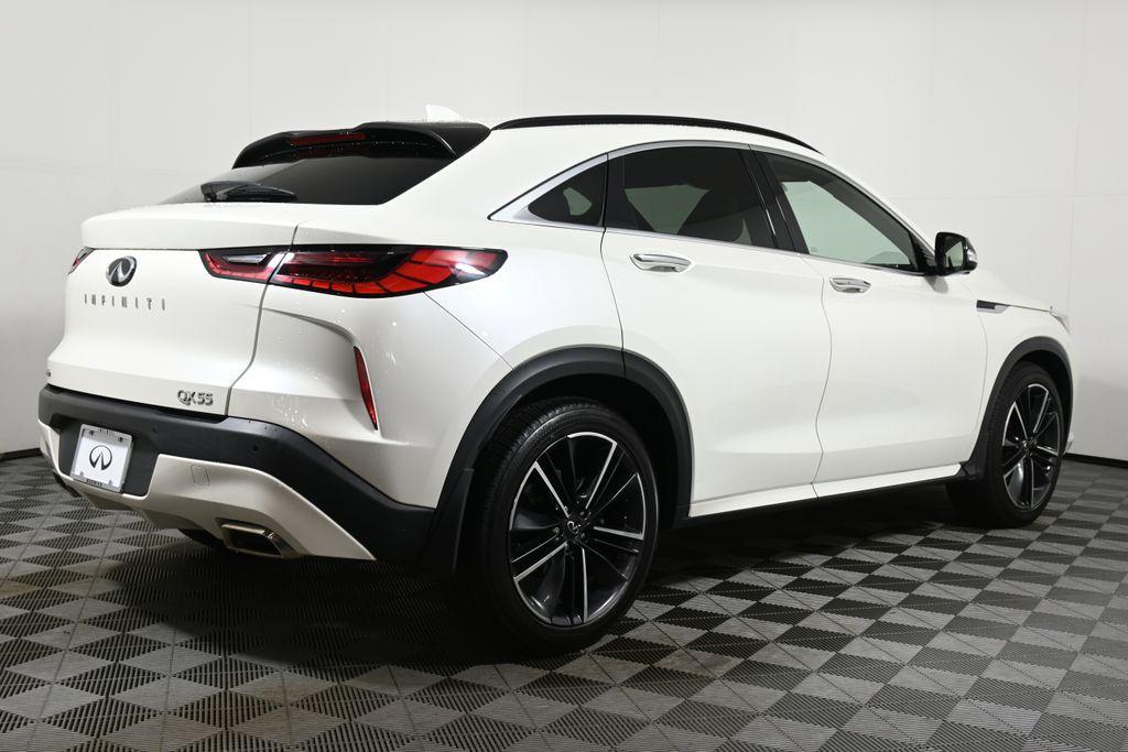 used 2022 INFINITI QX55 car, priced at $32,579