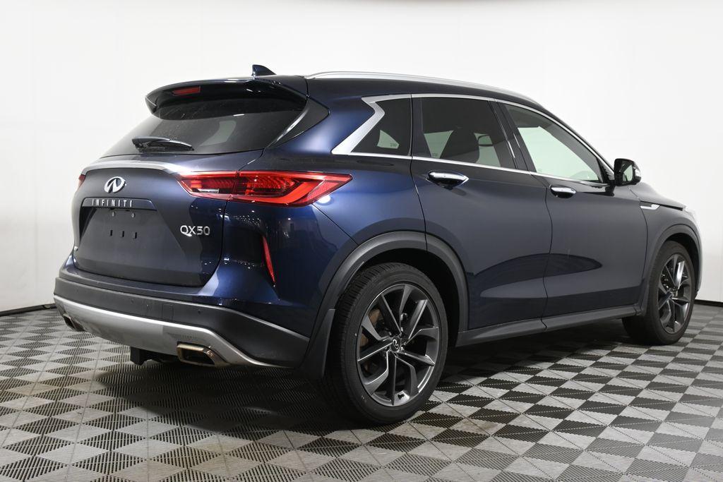 used 2022 INFINITI QX50 car, priced at $36,979