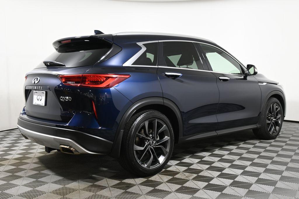 used 2022 INFINITI QX50 car, priced at $36,979