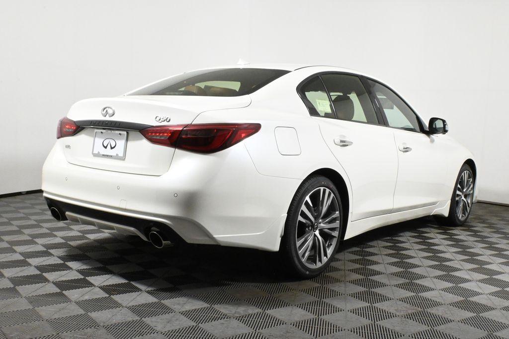 new 2024 INFINITI Q50 car, priced at $55,160