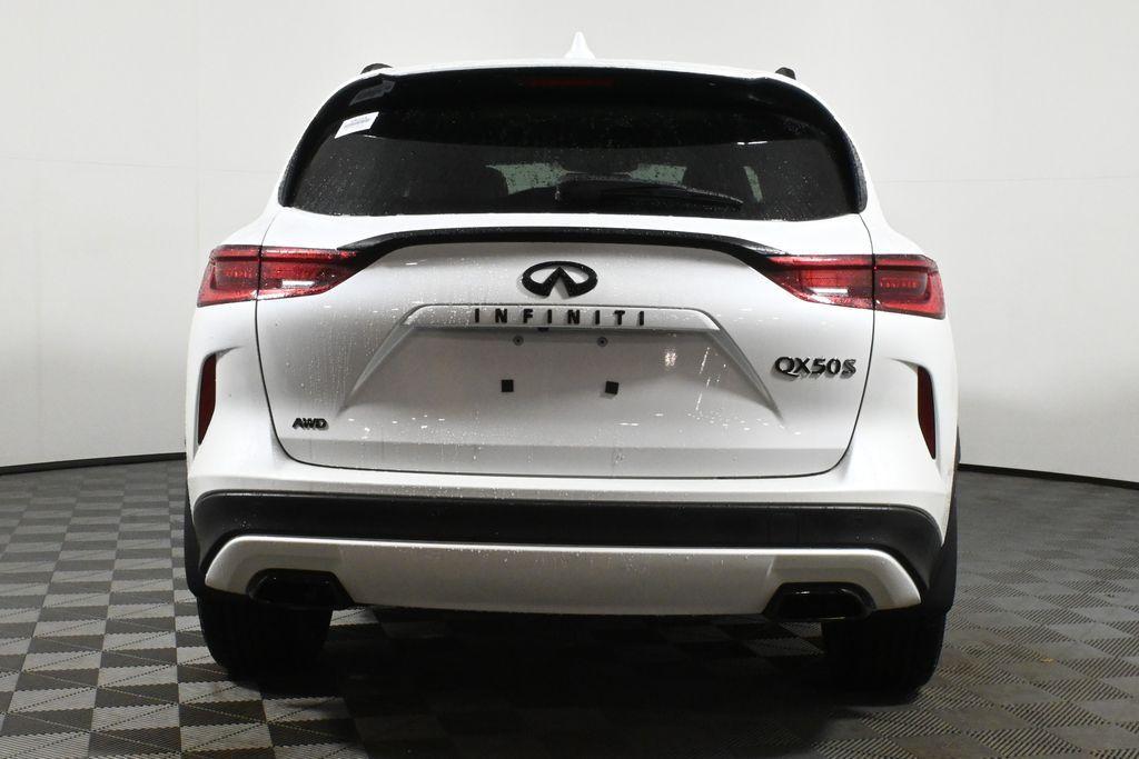 new 2025 INFINITI QX50 car, priced at $52,337