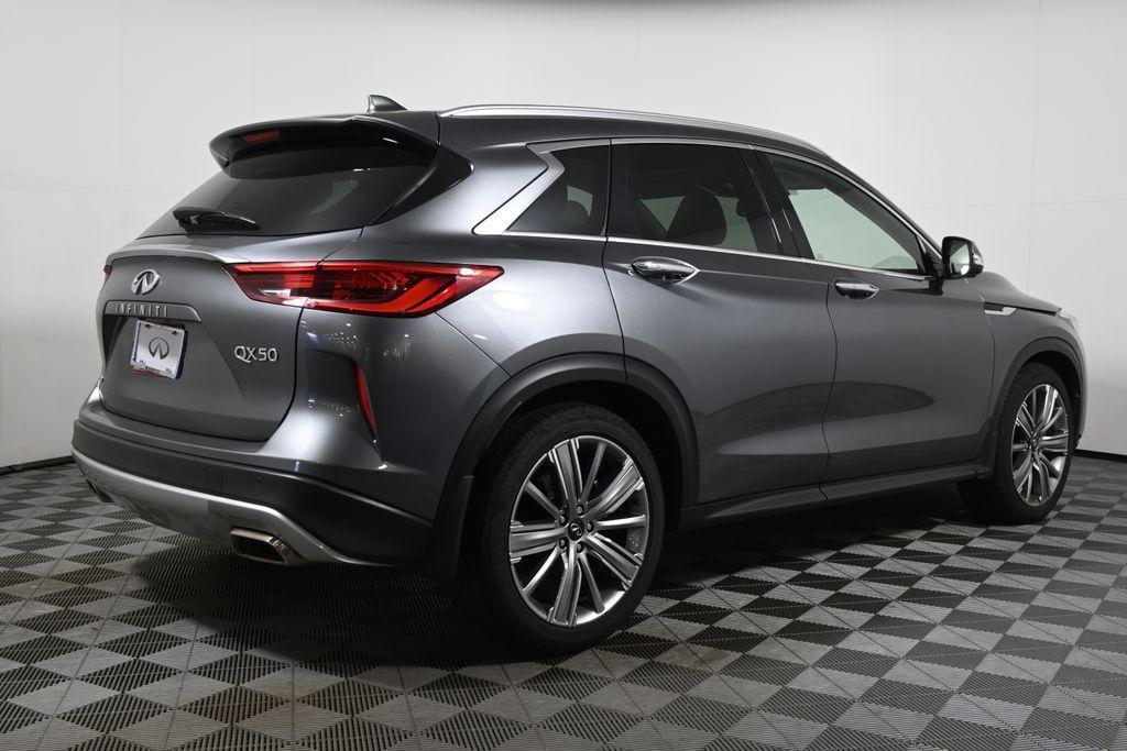 used 2022 INFINITI QX50 car, priced at $36,979