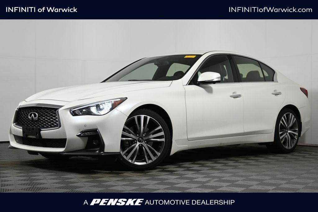 used 2022 INFINITI Q50 car, priced at $33,979