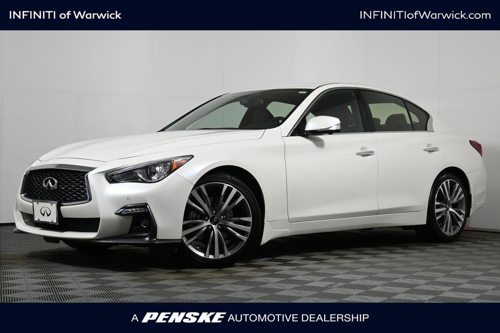 used 2022 INFINITI Q50 car, priced at $33,979