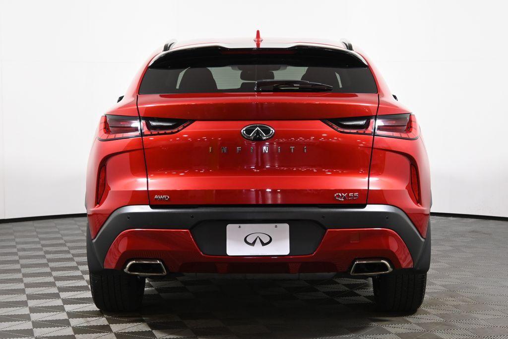 used 2022 INFINITI QX55 car, priced at $34,979