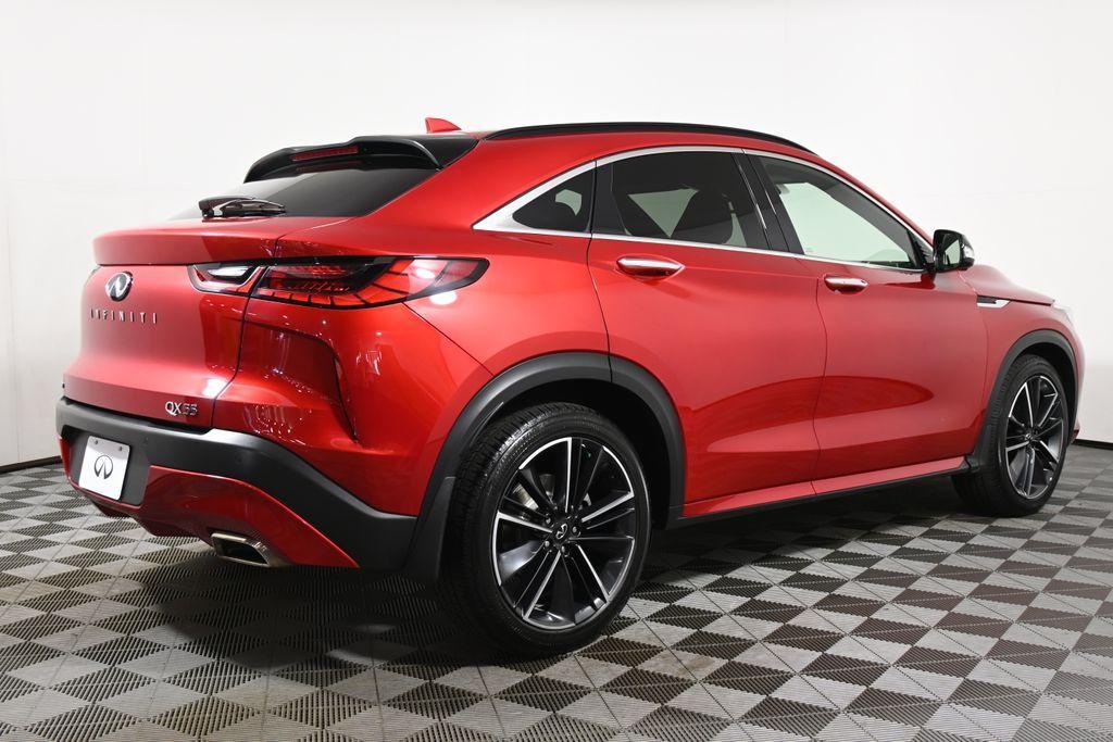 used 2022 INFINITI QX55 car, priced at $34,979