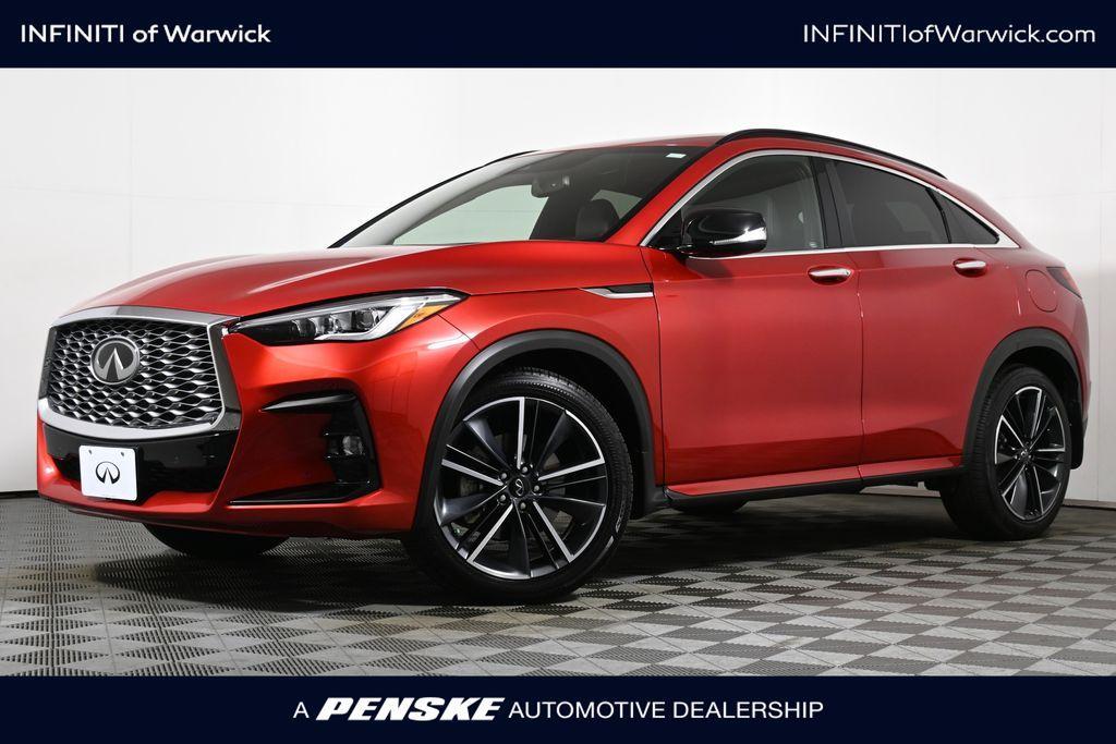 used 2022 INFINITI QX55 car, priced at $34,979