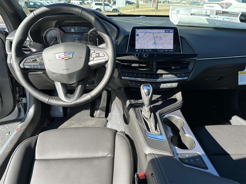new 2025 Cadillac CT4 car, priced at $45,565