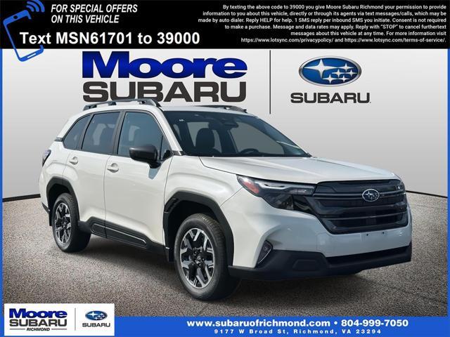 new 2025 Subaru Forester car, priced at $35,824