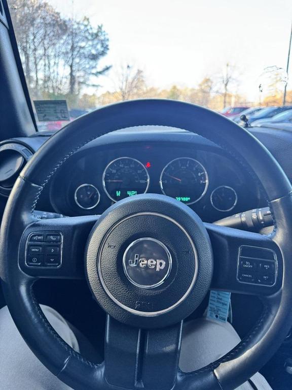used 2016 Jeep Wrangler Unlimited car, priced at $18,000