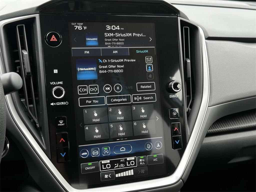 new 2025 Subaru Crosstrek car, priced at $31,375
