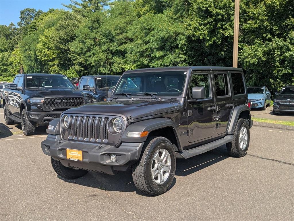 used 2022 Jeep Wrangler Unlimited car, priced at $30,990