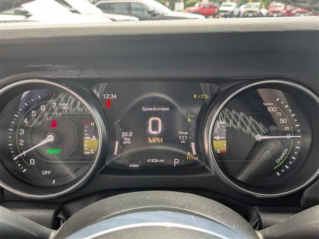 used 2023 Jeep Wrangler 4xe car, priced at $31,700