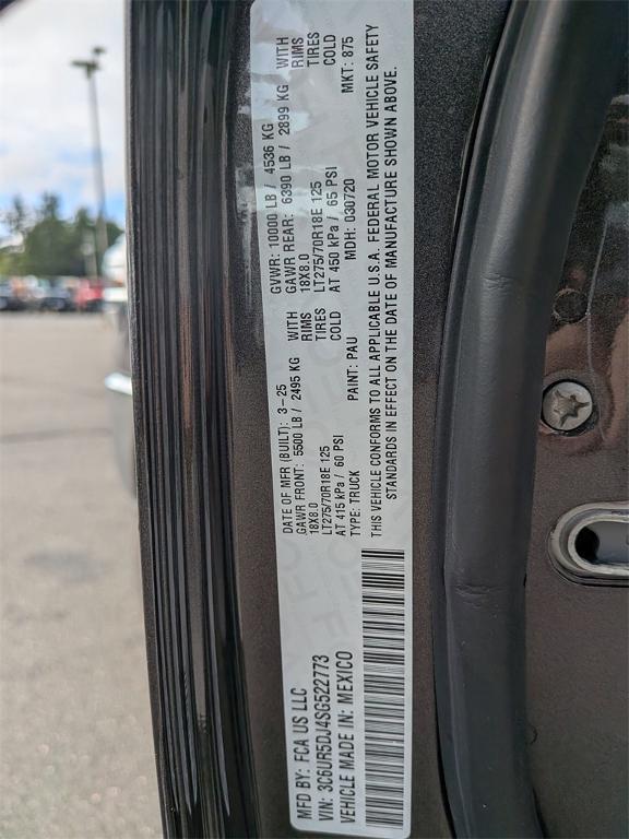 new 2025 Ram 2500 car, priced at $54,306