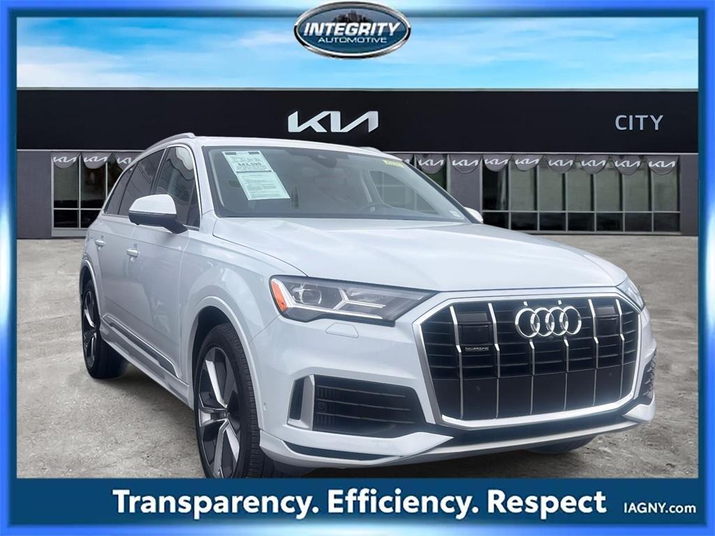 used 2022 Audi Q7 car, priced at $43,590