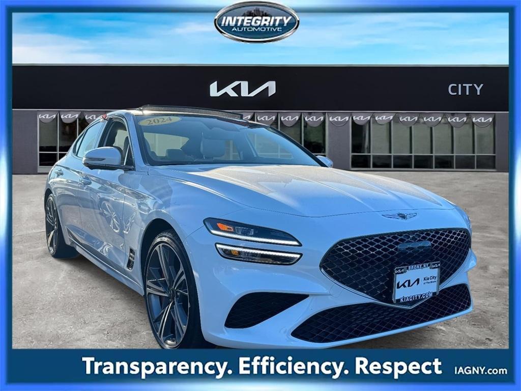 used 2024 Genesis G70 car, priced at $41,576