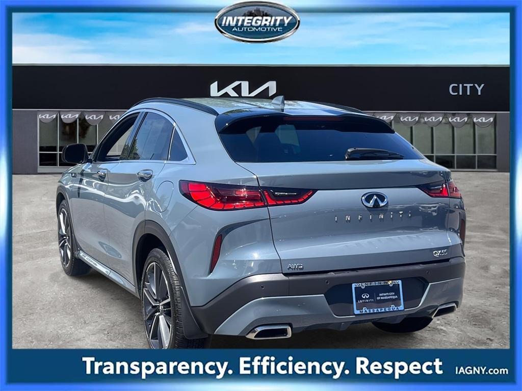 used 2024 INFINITI QX55 car, priced at $35,280