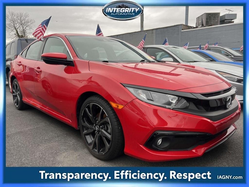 used 2021 Honda Civic car, priced at $19,795