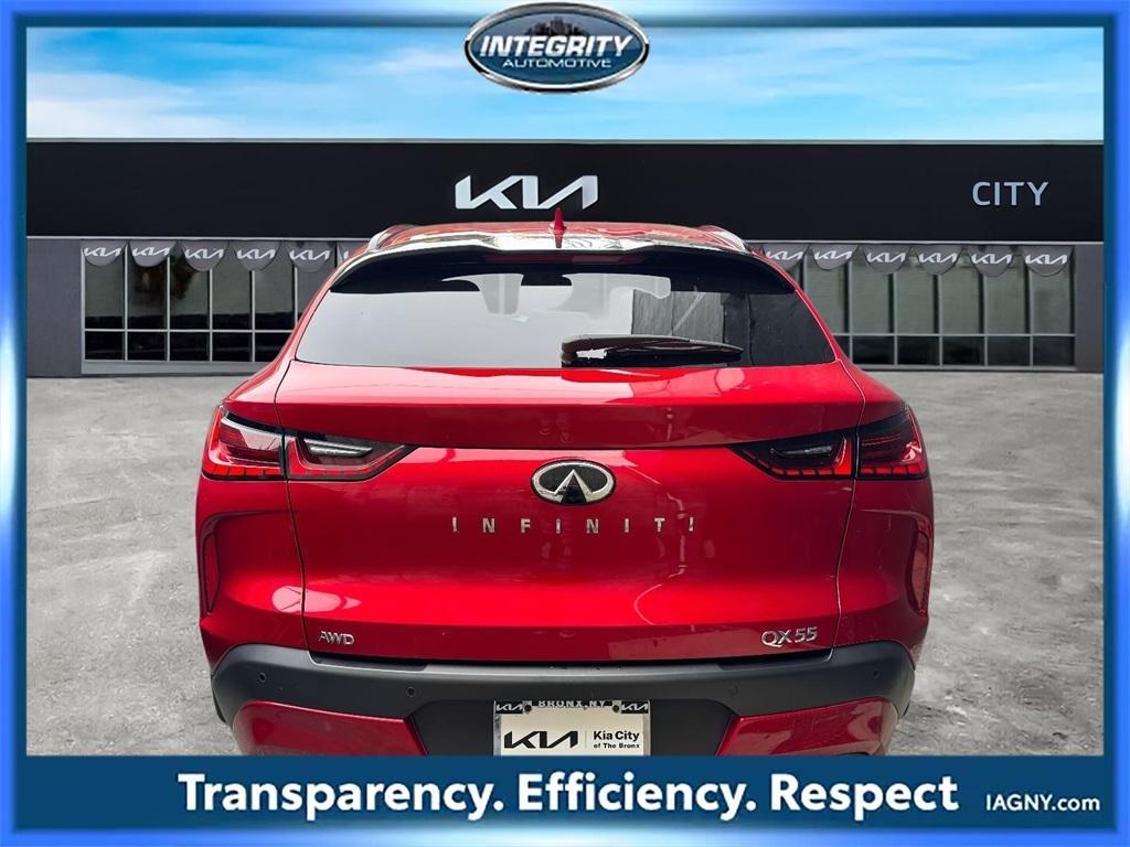 used 2023 INFINITI QX55 car, priced at $32,995