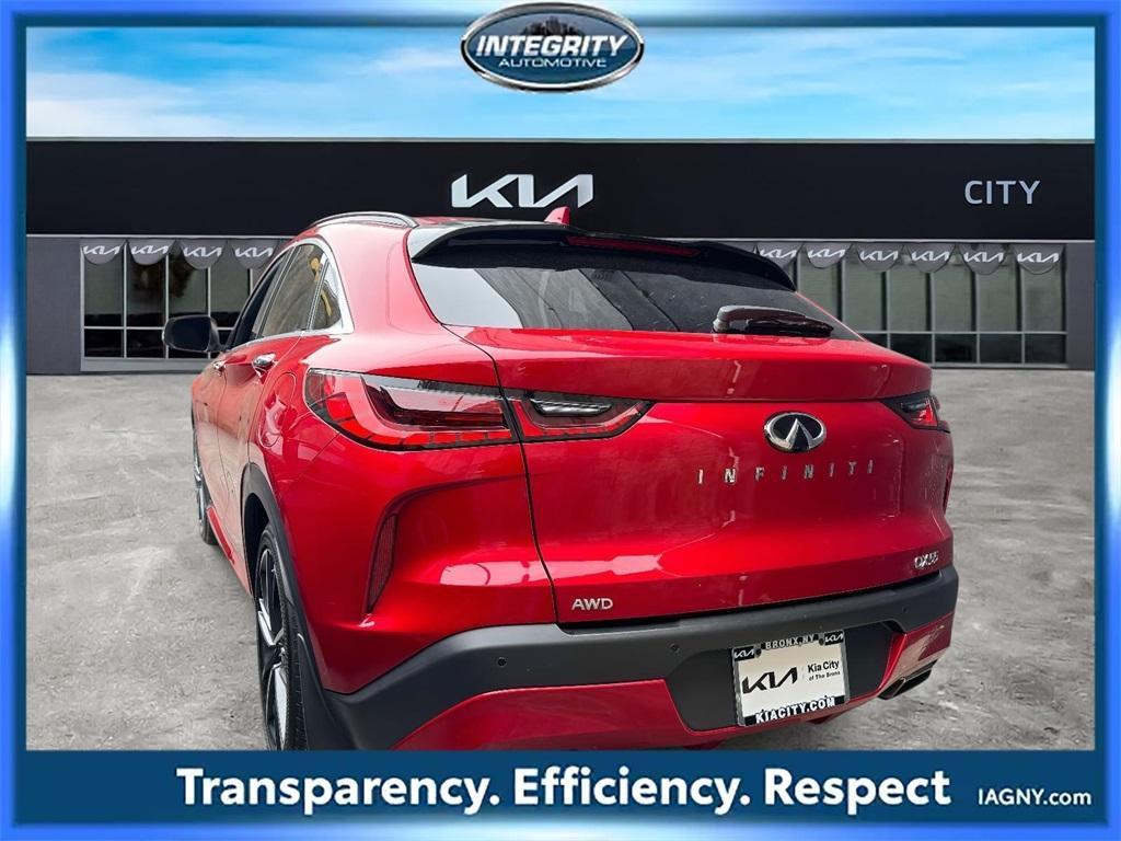 used 2023 INFINITI QX55 car, priced at $32,995
