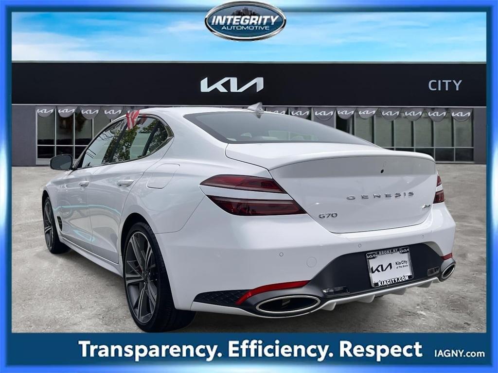 used 2024 Genesis G70 car, priced at $35,875