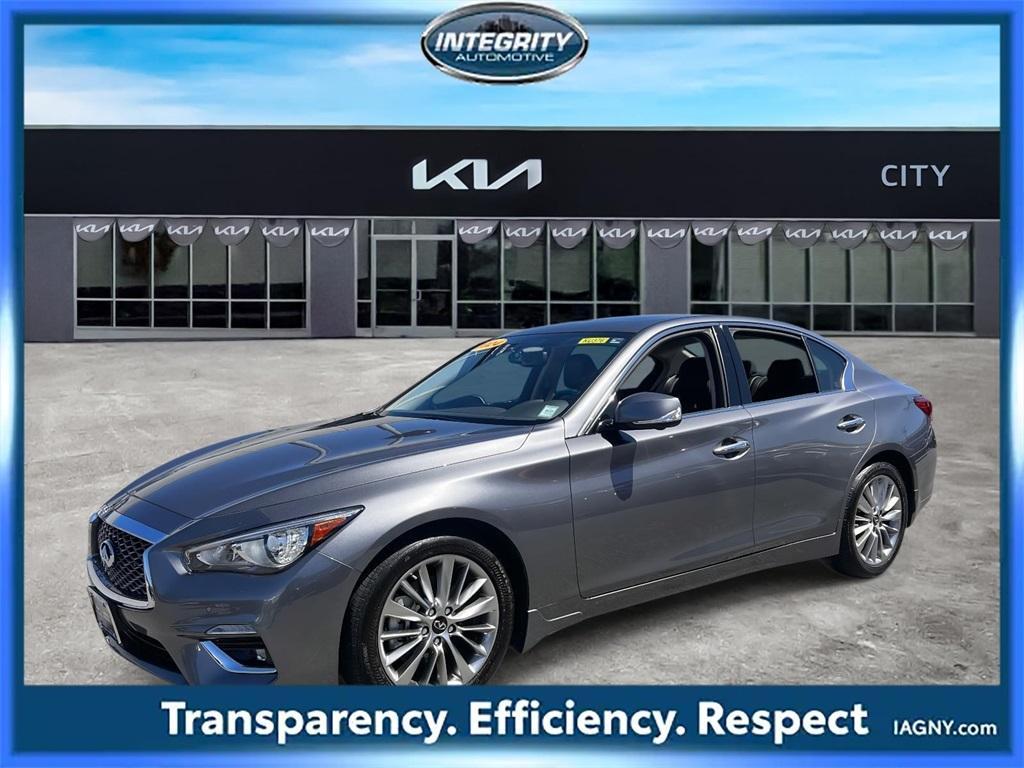 used 2024 INFINITI Q50 car, priced at $35,450