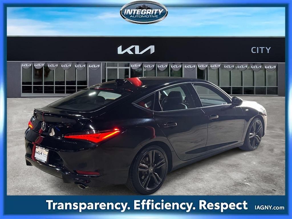 used 2023 Acura Integra car, priced at $24,995