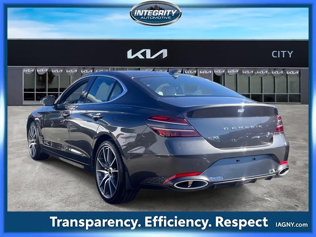 used 2024 Genesis G70 car, priced at $36,595