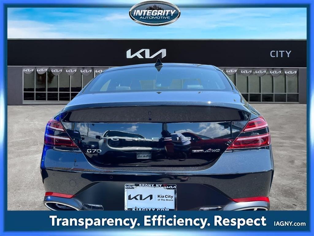 used 2024 Genesis G70 car, priced at $41,887