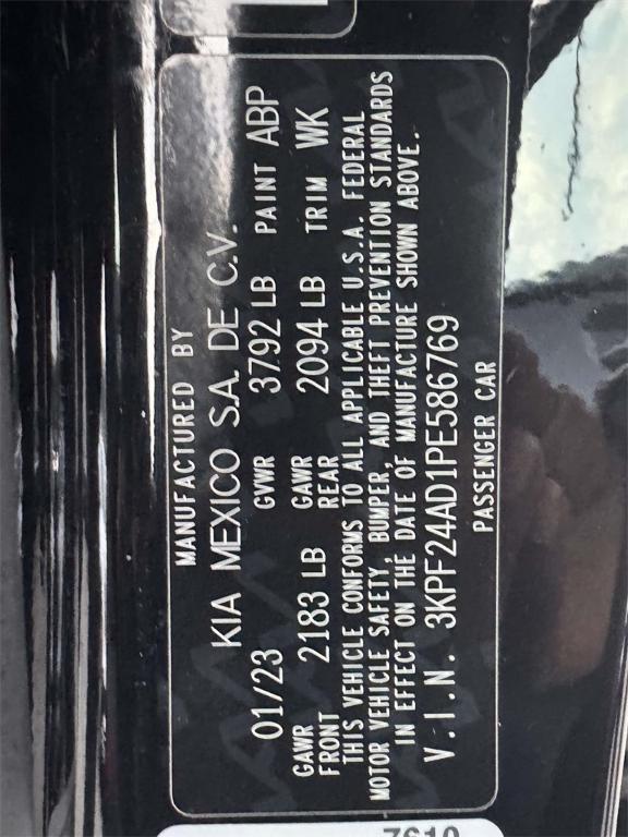 used 2023 Kia Forte car, priced at $13,995