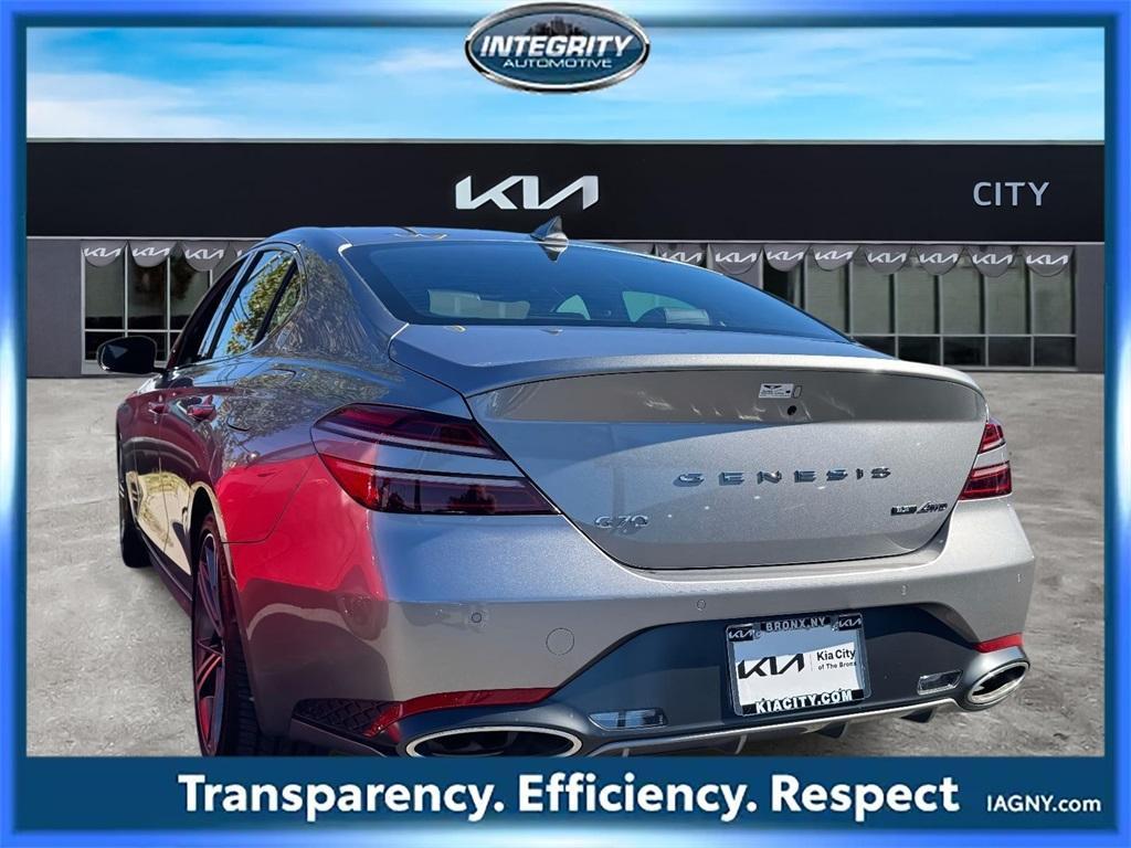 used 2024 Genesis G70 car, priced at $42,295