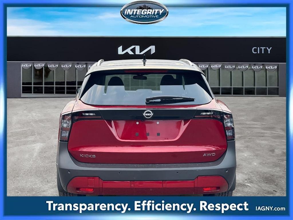 used 2025 Nissan Kicks car, priced at $20,995