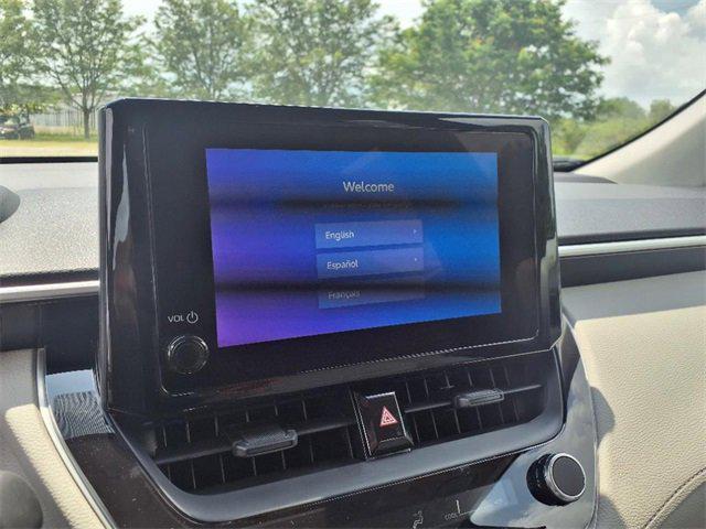 new 2025 Toyota Corolla Cross car, priced at $26,187