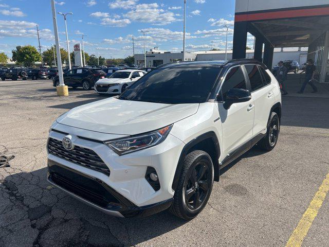 used 2020 Toyota RAV4 Hybrid car, priced at $27,990