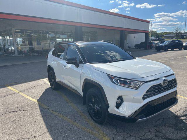 used 2020 Toyota RAV4 Hybrid car, priced at $27,990
