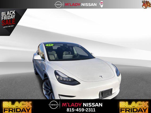 used 2020 Tesla Model 3 car, priced at $24,995