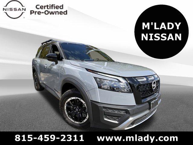 used 2023 Nissan Pathfinder car, priced at $27,995
