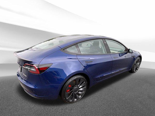 used 2023 Tesla Model 3 car, priced at $32,995