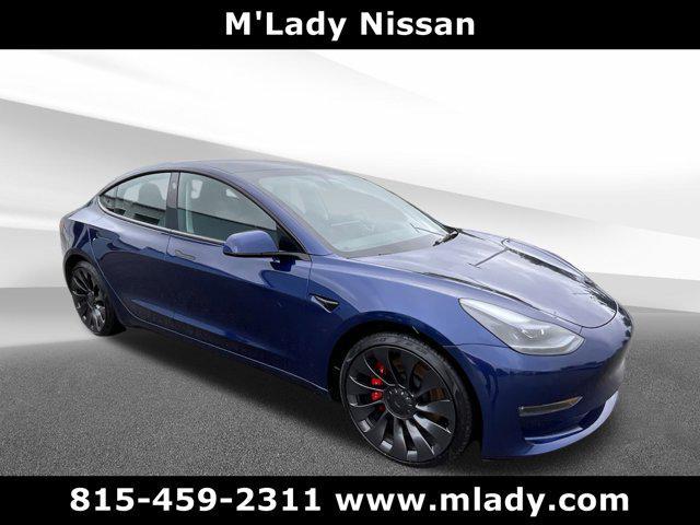 used 2023 Tesla Model 3 car, priced at $32,995