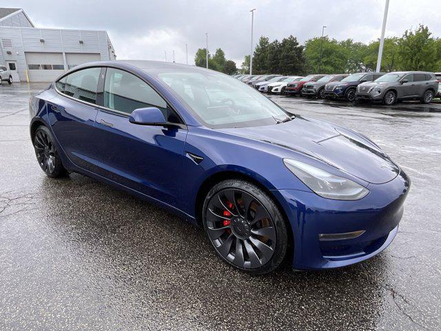 used 2023 Tesla Model 3 car, priced at $32,995