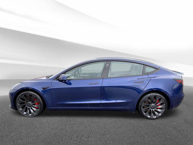 used 2023 Tesla Model 3 car, priced at $32,995