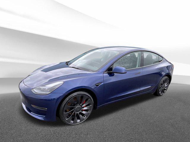 used 2023 Tesla Model 3 car, priced at $32,995