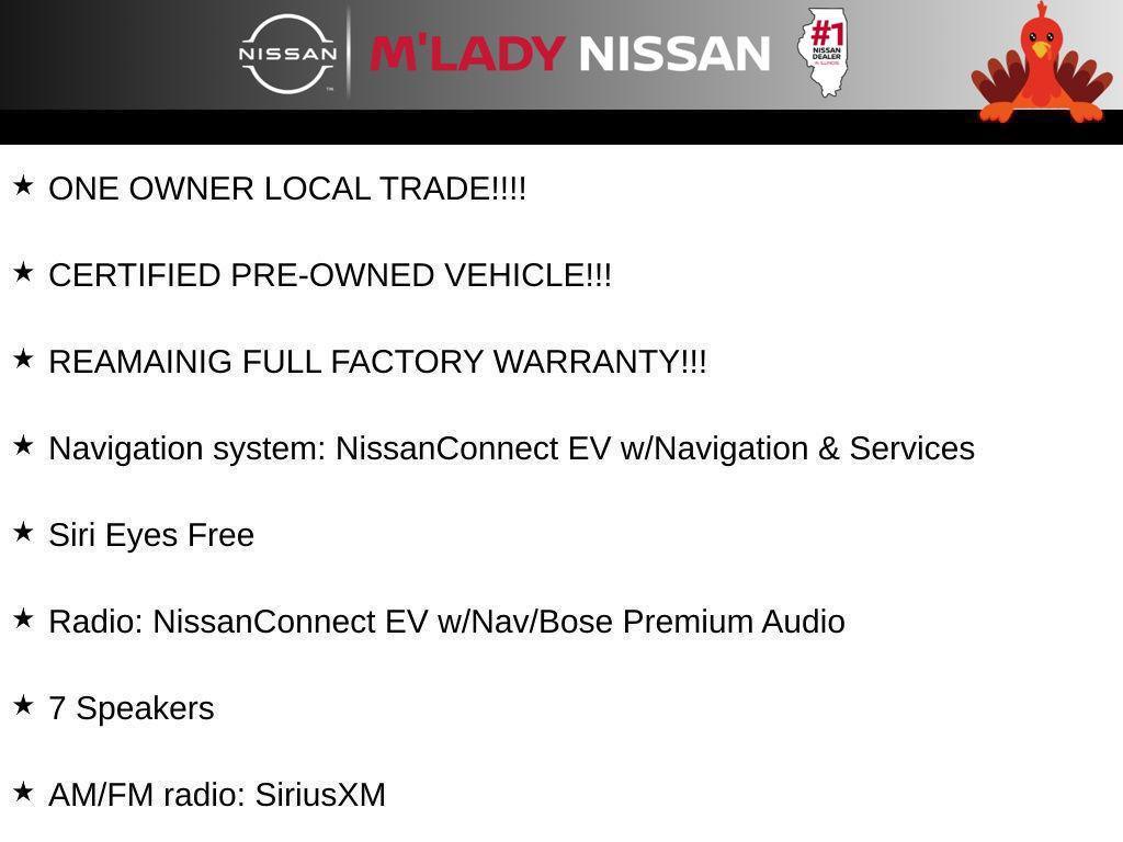 used 2022 Nissan Leaf car, priced at $16,995