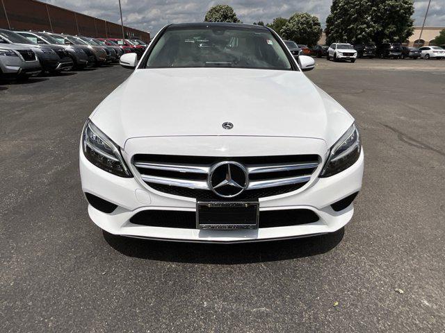 used 2021 Mercedes-Benz C-Class car, priced at $27,995