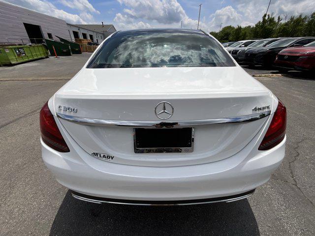 used 2021 Mercedes-Benz C-Class car, priced at $27,995